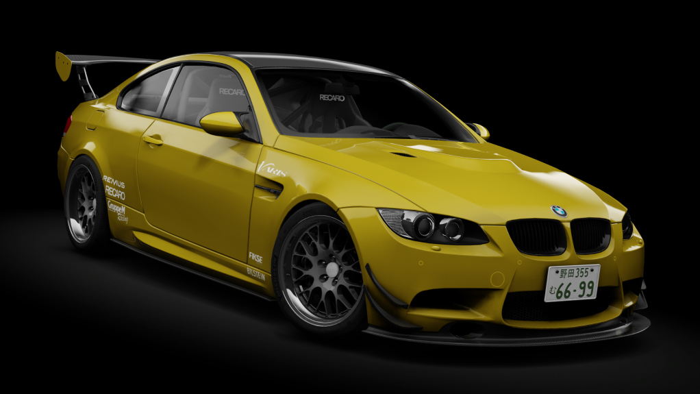 BMW M3 E92 AEGIS Spec, skin 03_Phoenix_Yellow