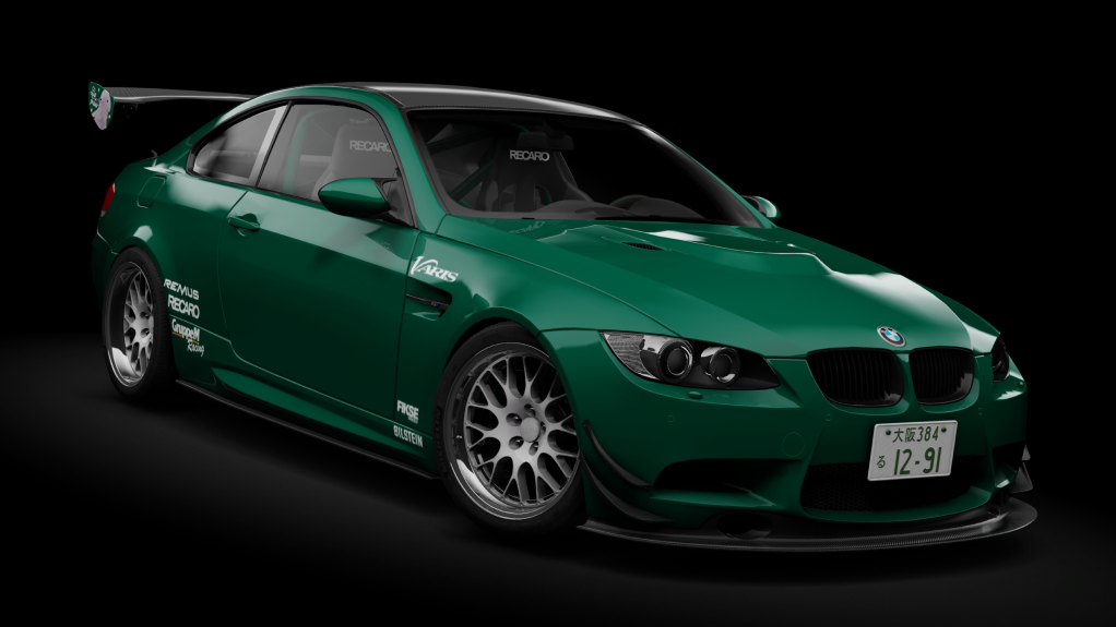 BMW M3 E92 AEGIS Spec, skin 04_Enfini_Dark_Turquoise