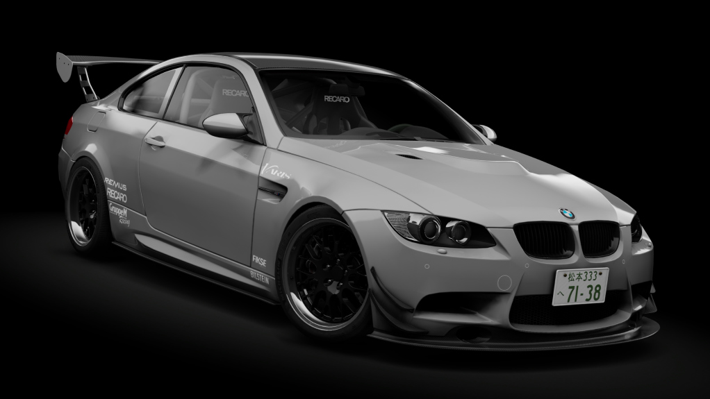 BMW M3 E92 AEGIS Spec, skin 06_Titanium_Silver