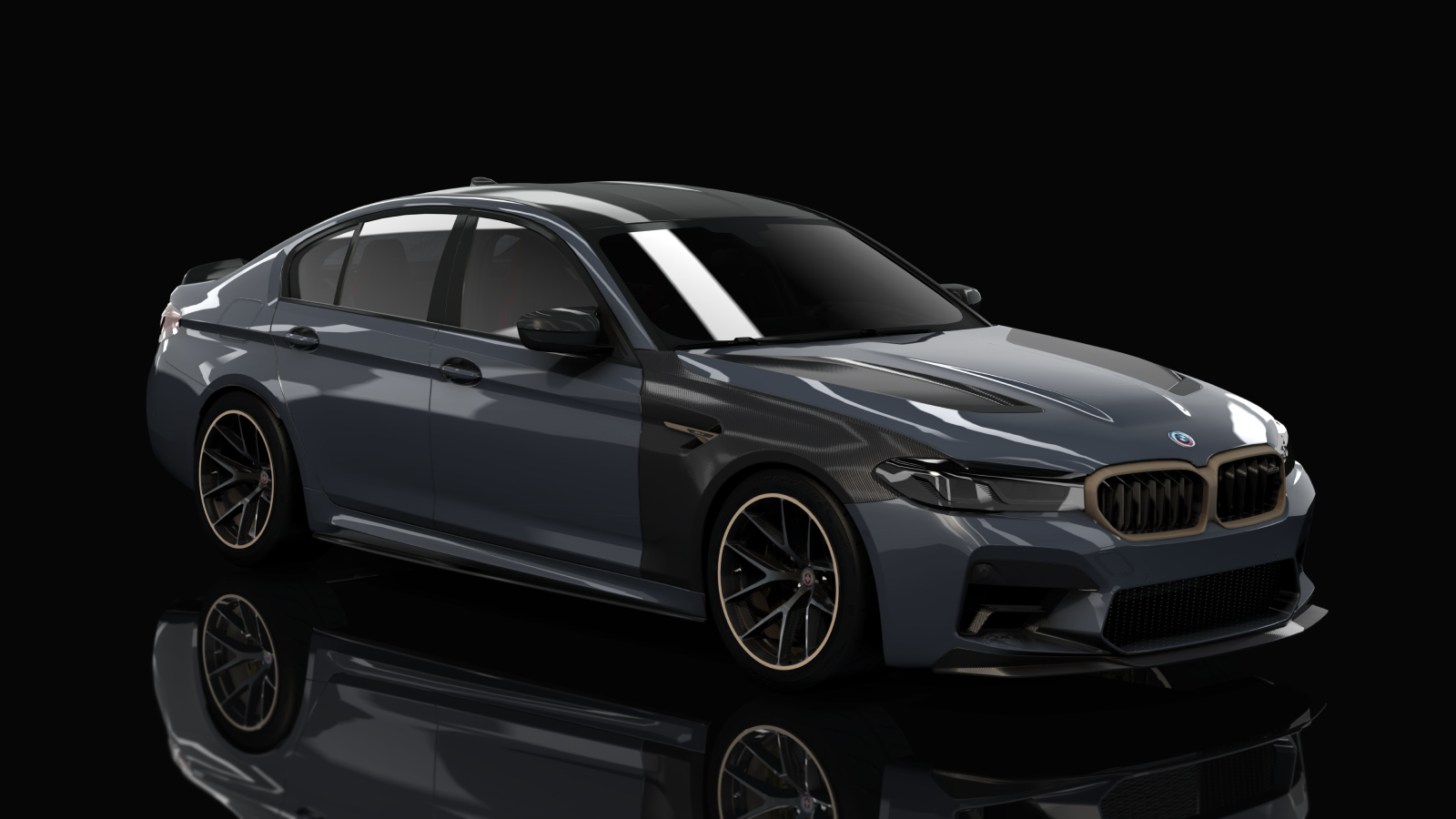 BMW M5 CS F90 Tuned, skin 01_Brands Hatch Gray Metallic