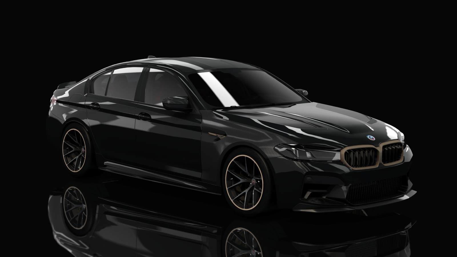 BMW M5 CS F90 Tuned, skin 05_Black Sapphire Metallic