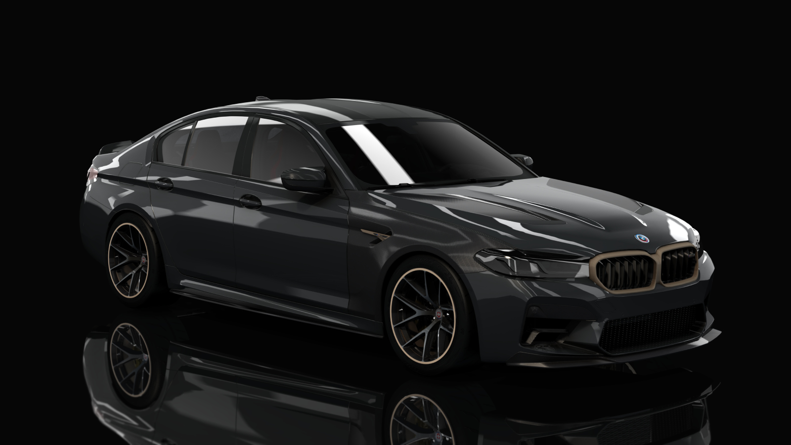 BMW M5 CS F90 Tuned, skin 06_Dark Graphite Metallic