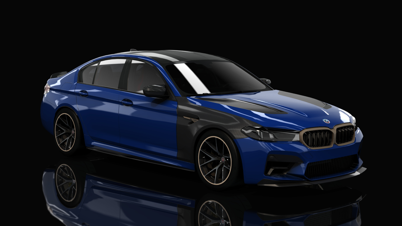 BMW M5 CS F90 Tuned, skin 10_Tanzanite Blue II Metallic