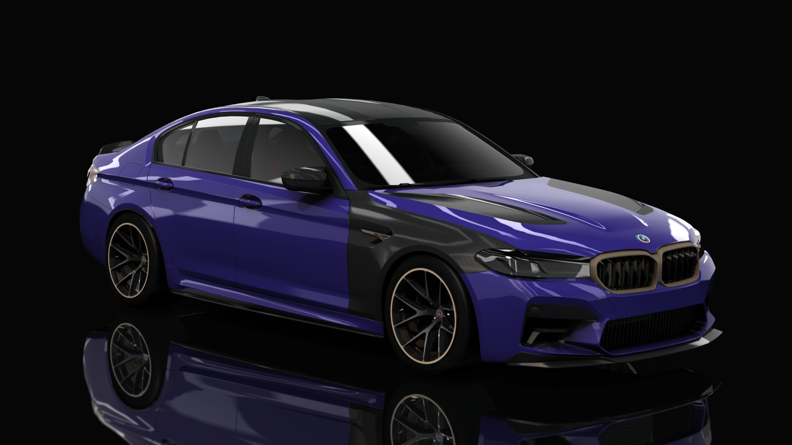 BMW M5 CS F90 Tuned, skin 15_Venetian Violet Metallic
