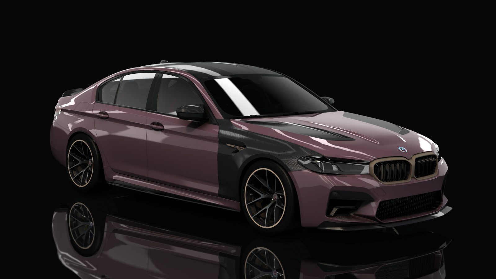 BMW M5 CS F90 Tuned, skin 16_Turmalin Violett Metallic