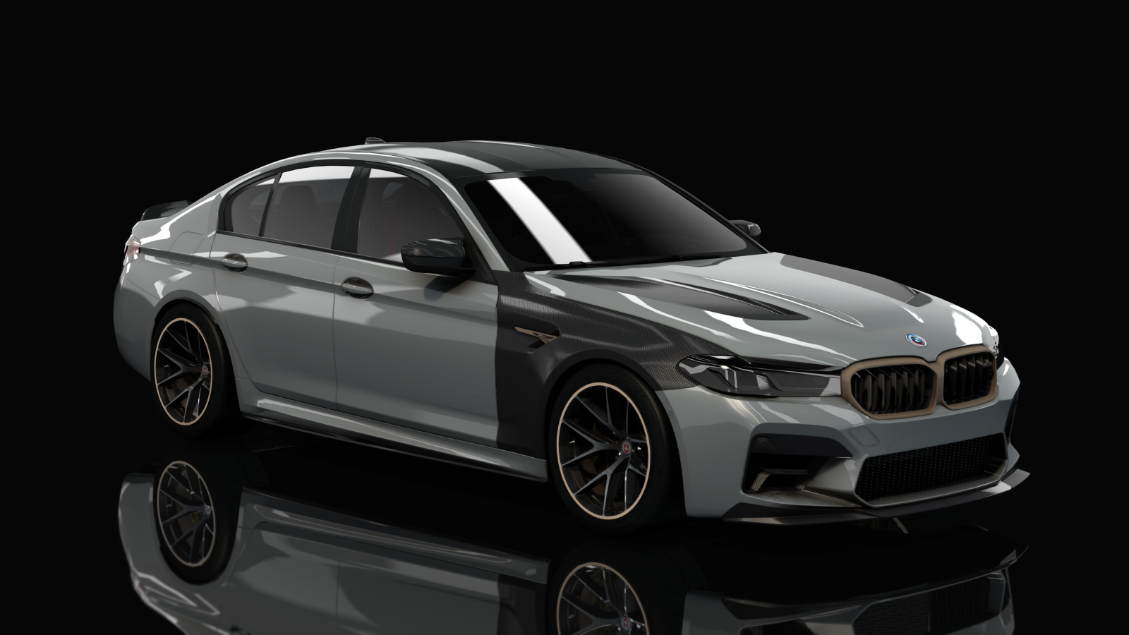 BMW M5 CS F90 Tuned, skin 21_Fashion Grey