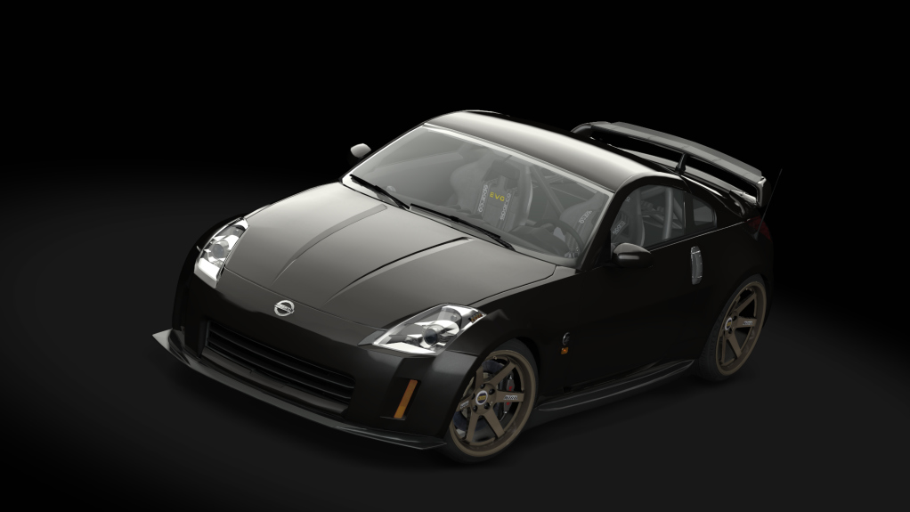 Legend Garage Nissan 350Z Stage 1, skin 01_magnetic_black_met