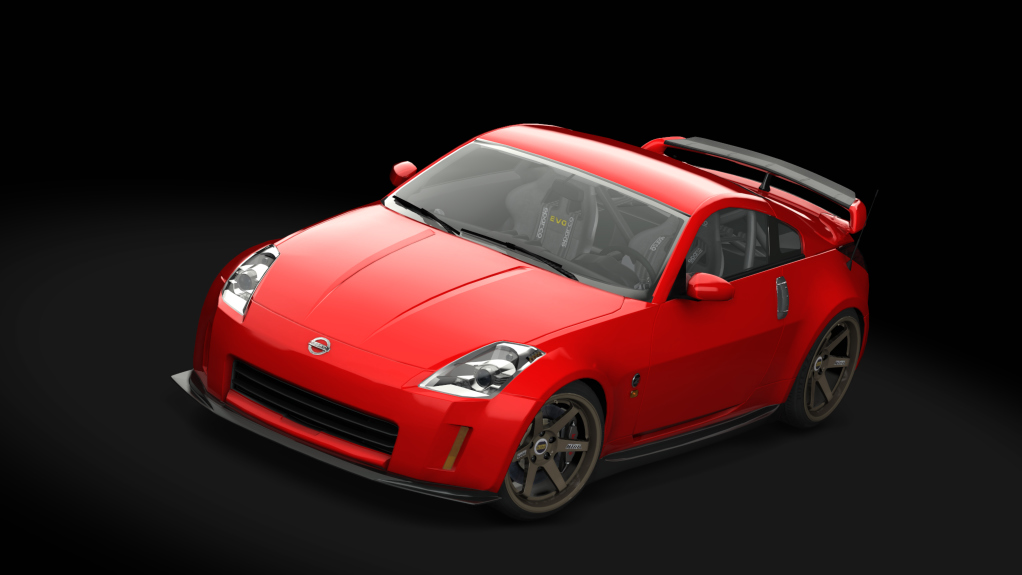 Legend Garage Nissan 350Z Stage 1, skin 02_solid_red_solid