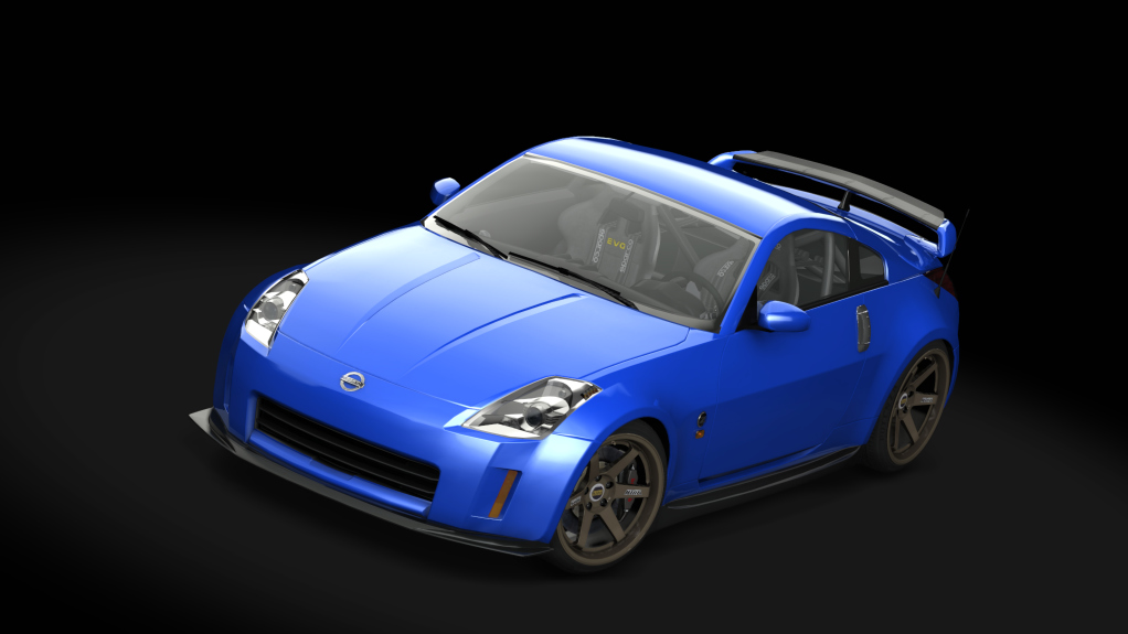 Legend Garage Nissan 350Z Stage 1, skin daytona_blue