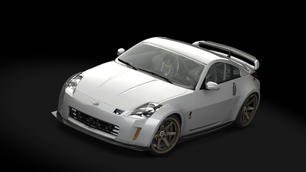 Legend Garage Nissan 350Z Turbo, skin 03_brillant_silver_met