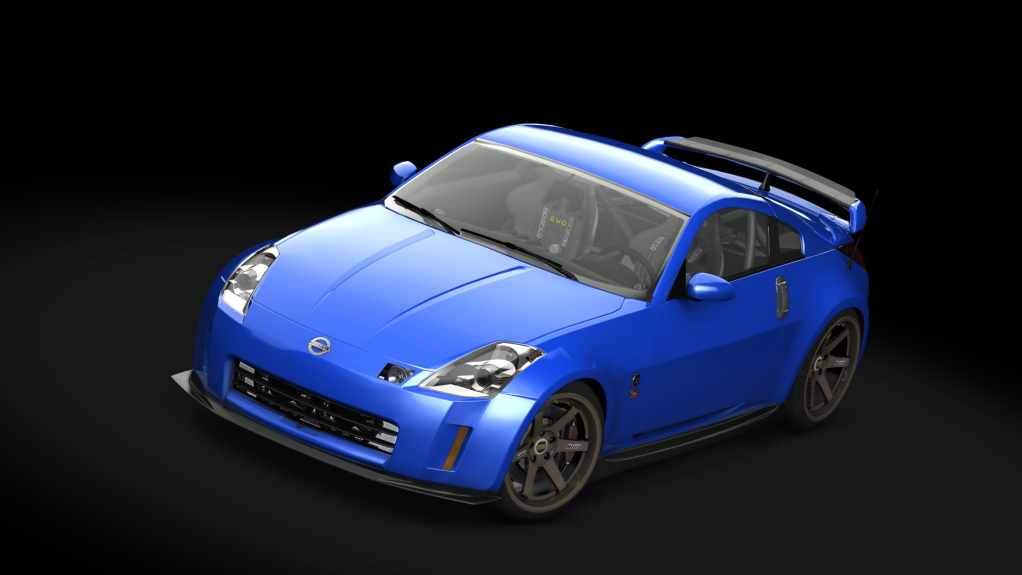 Legend Garage Nissan 350Z Turbo, skin daytona_blue