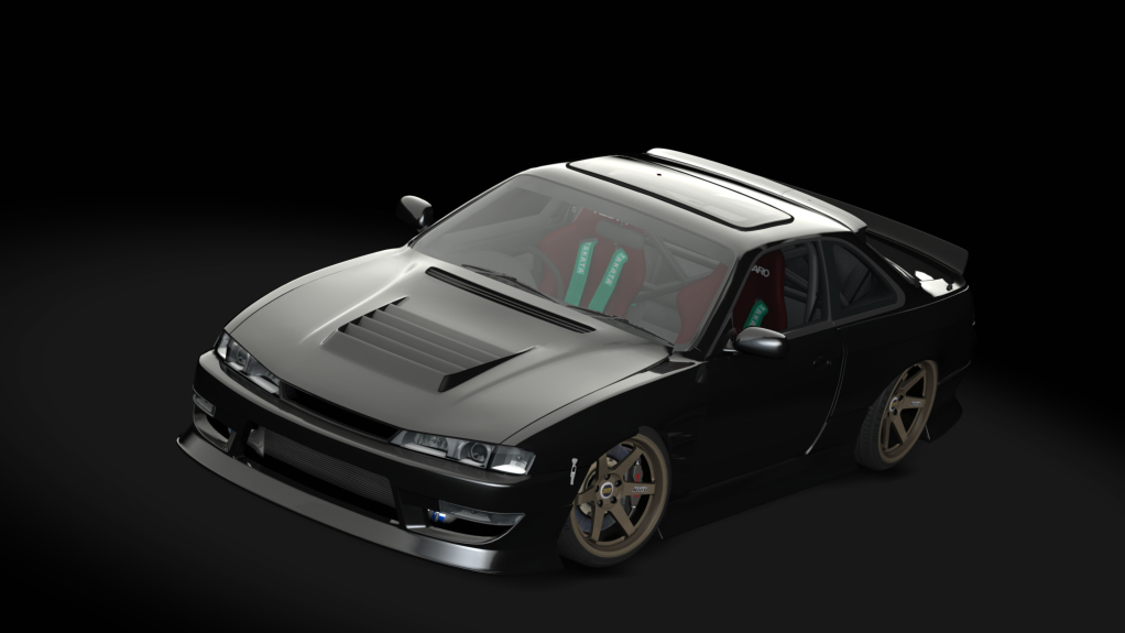 Legend Garage Nissan S14, skin Black