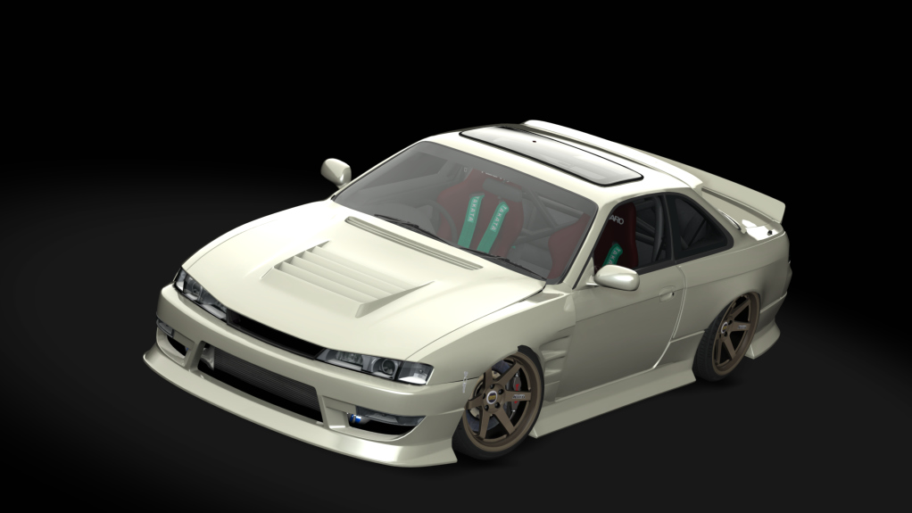 Legend Garage Nissan S14, skin Champagne_Gold
