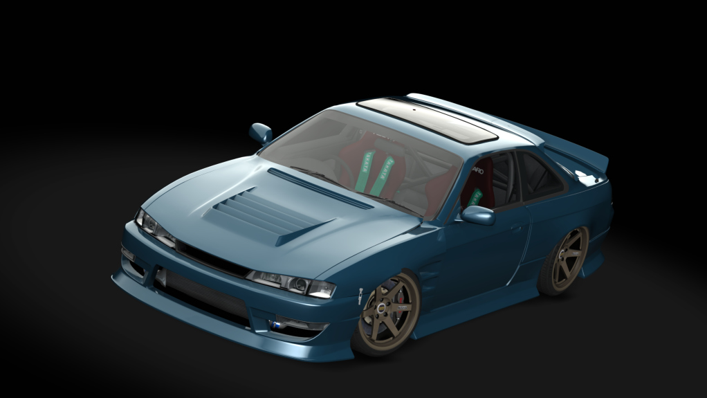 Legend Garage Nissan S14, skin Marlin_Blue