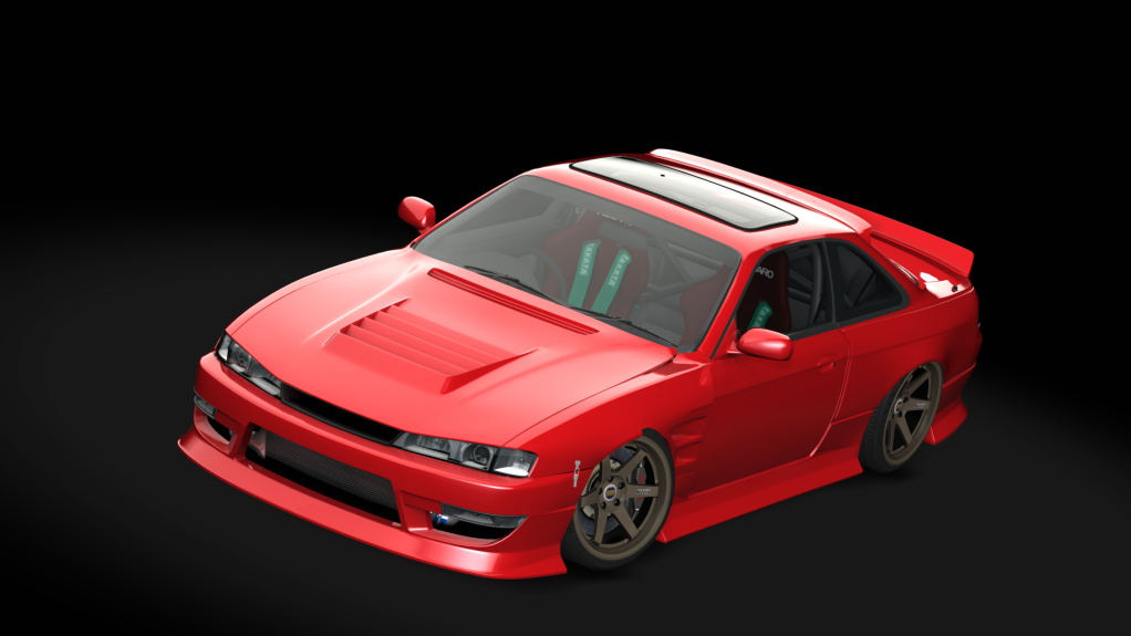 Legend Garage Nissan S14, skin Nismo_Red