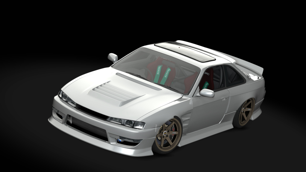 Legend Garage Nissan S14, skin Sonic_Silver
