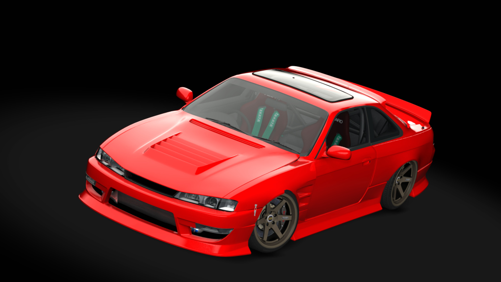 Legend Garage Nissan S14, skin Sparkle_Red