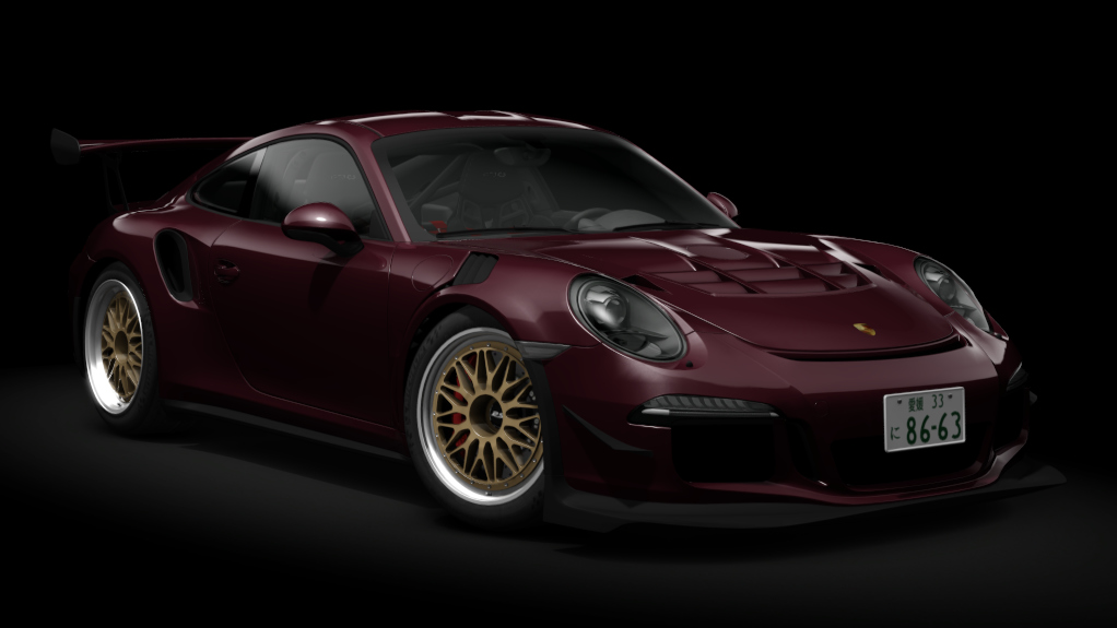 Porsche 911 (991) GT3 RS Custom, skin pascha_red