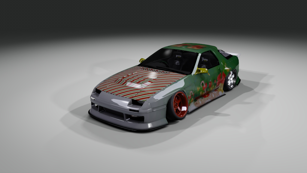 - BDC - Street v4 - RX7 FC3S, skin DDC Holidays