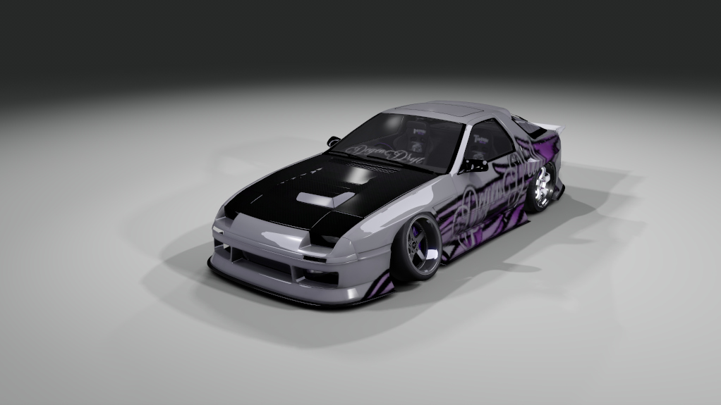 - BDC - Street v4 - RX7 FC3S, skin DegenDrift Cleanstyle