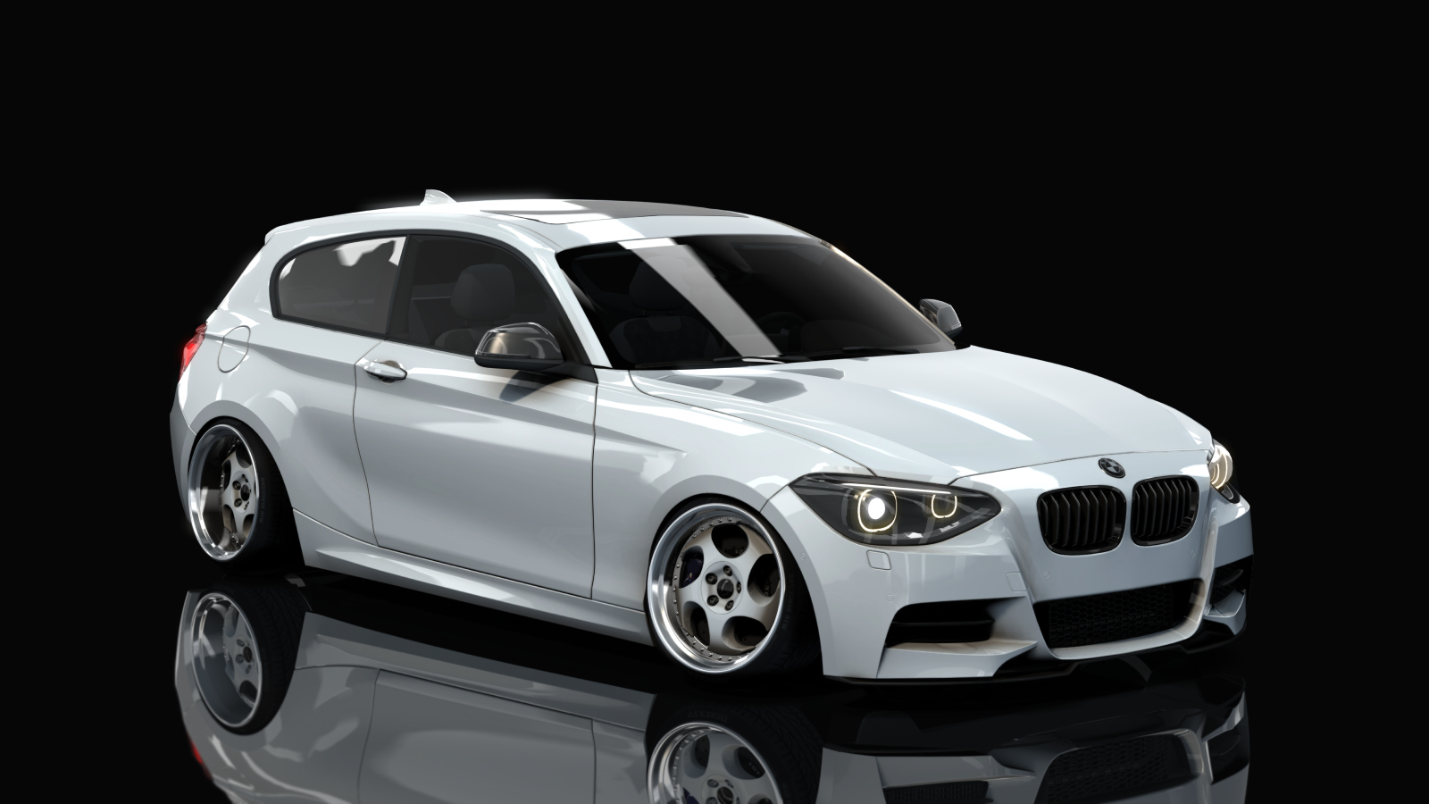 BMW M135i 2012 DriftCar, skin 06_AlpineWhiteIII