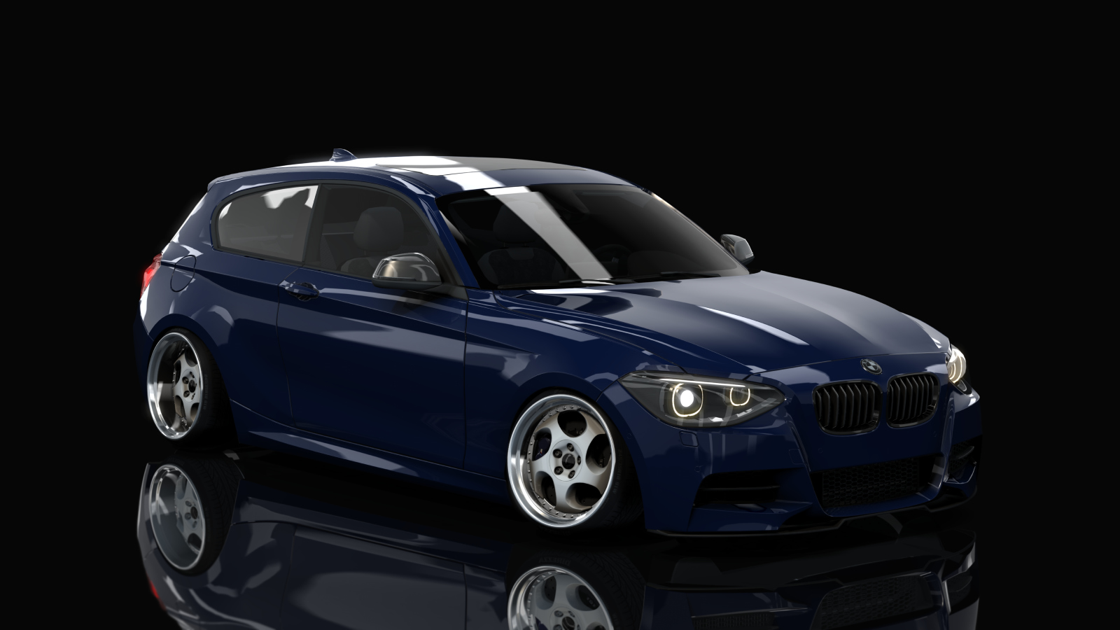 BMW M135i 2012 DriftCar, skin 08LeMansBlueMetallic