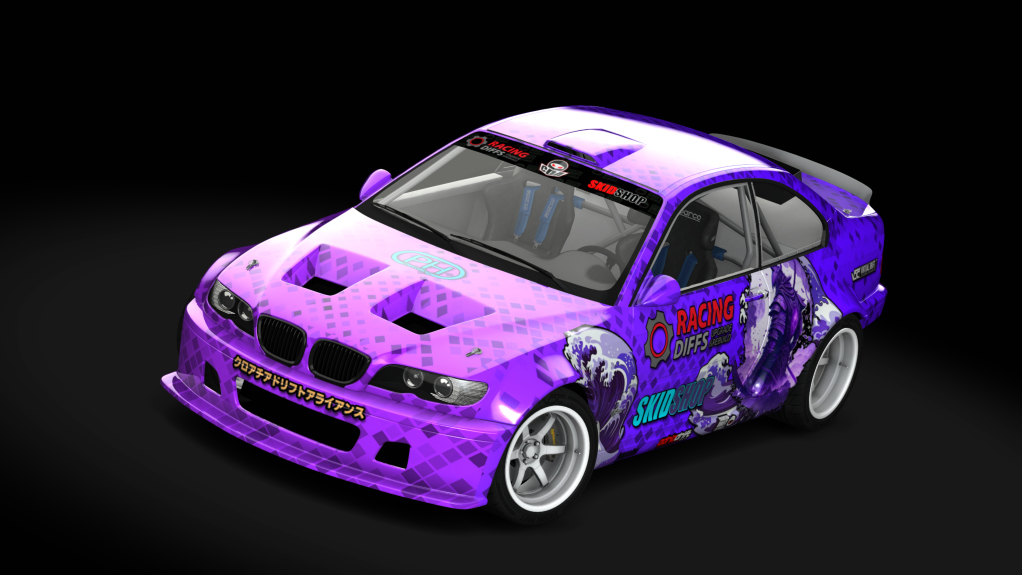 CDA BMW E46, skin CDA e46