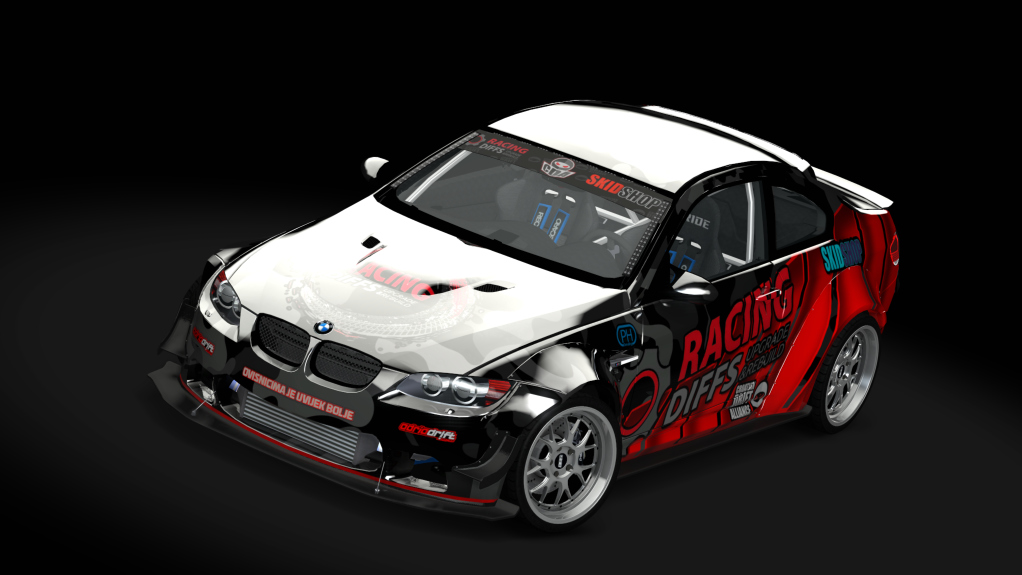 CDA BMW E92, skin CDA-comp