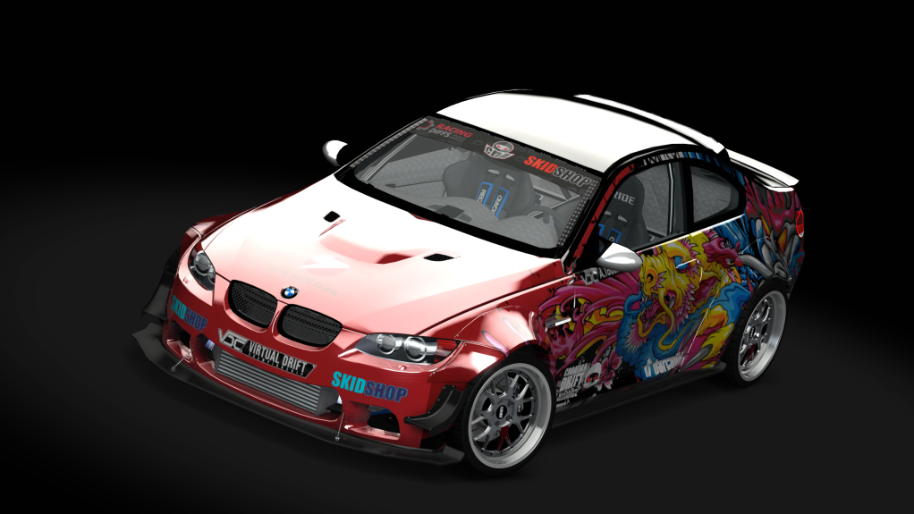 CDA BMW E92, skin TODOR