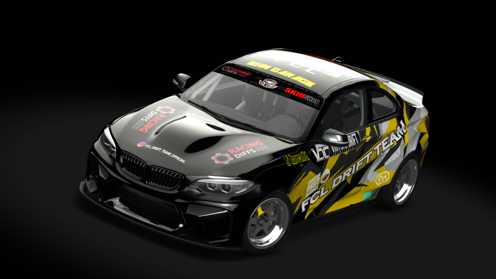 CDA BMW F22, skin FCL DRIFT TEAM - IVAN GALICIJA