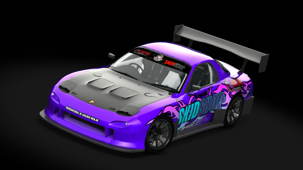 CDA MAZDA RX-7, skin CDA-comp2