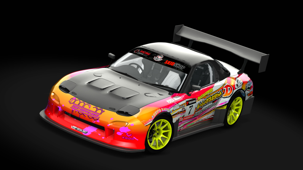 CDA MAZDA RX-7, skin CDA-jdm