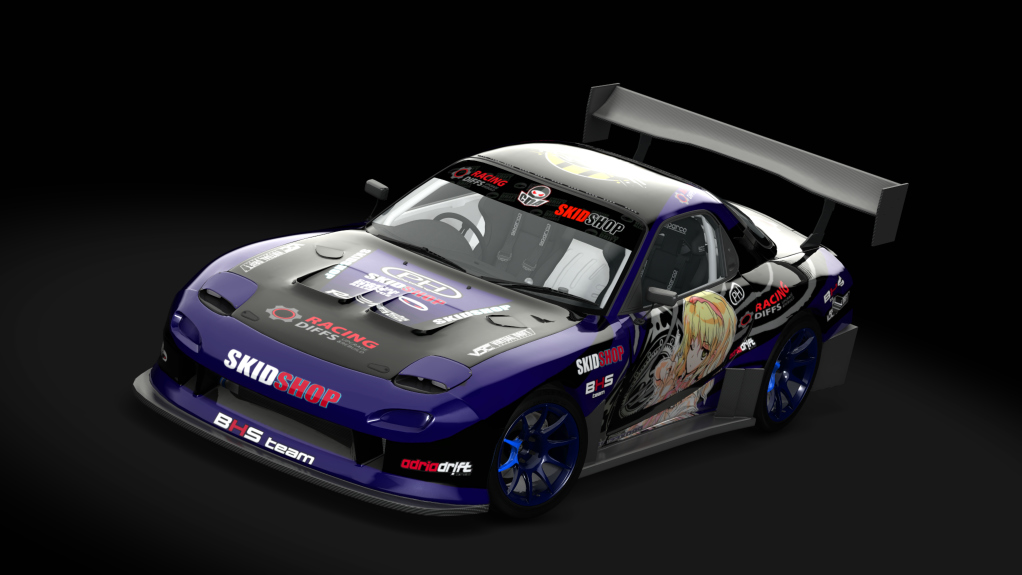 CDA MAZDA RX-7, skin hrco