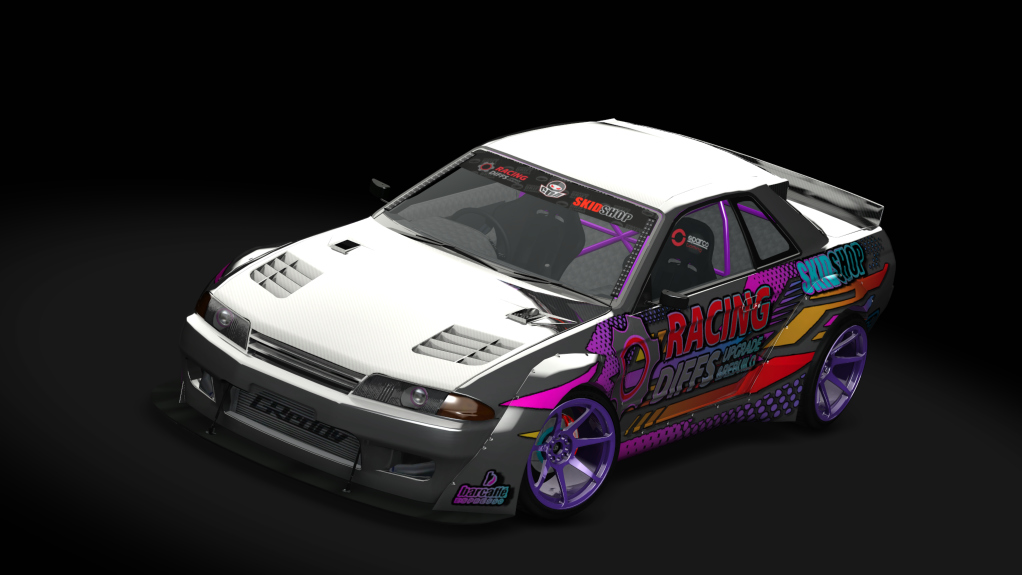 CDA NISSAN SKYLINE R32, skin CDA-comp3