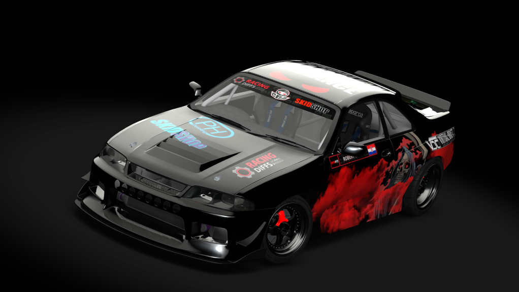 CDA NISSAN SKYLINE R33, skin Robert Bezuh