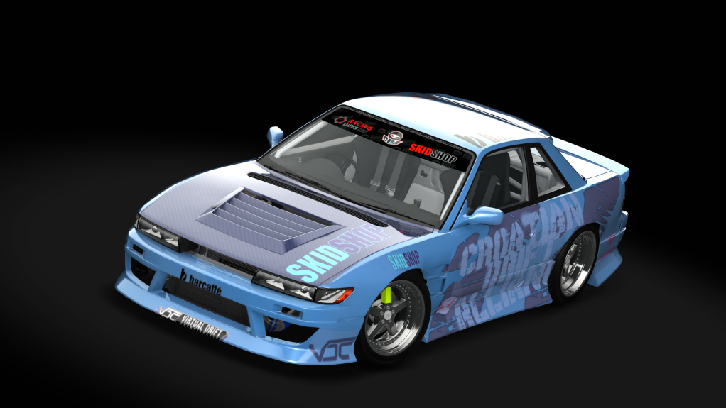 CDA NISSAN S13, skin CDA_blue