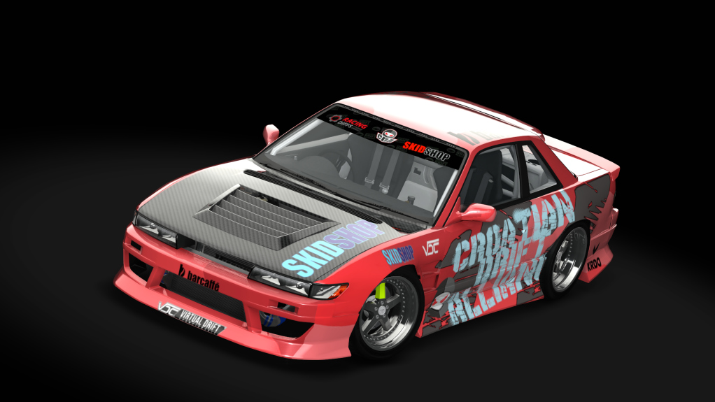 CDA NISSAN S13, skin CDA_red