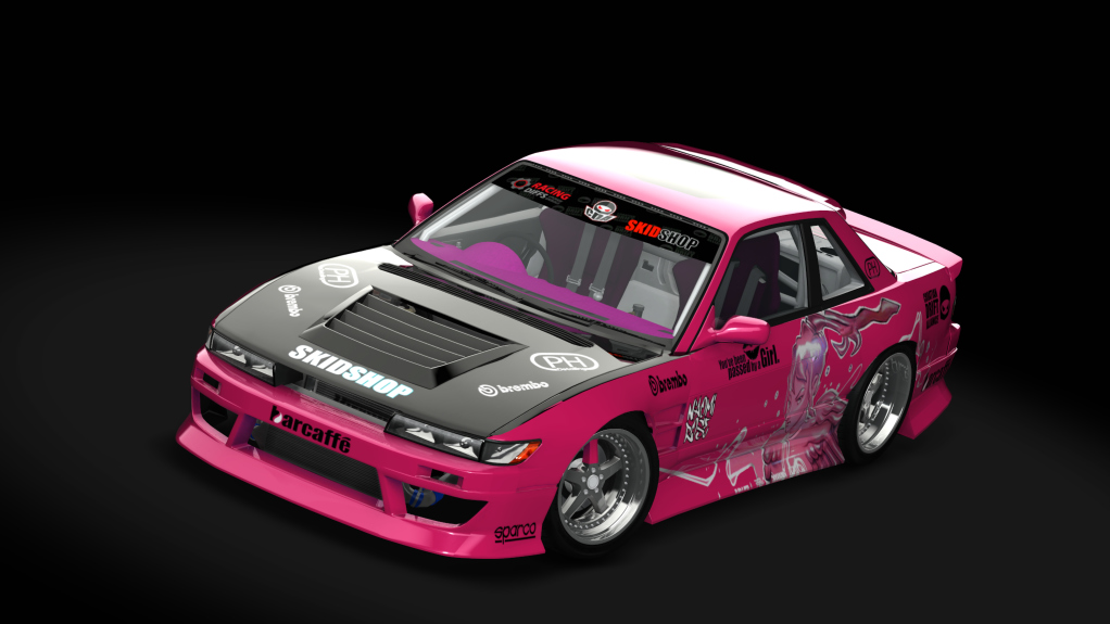 CDA NISSAN S13, skin Naomi