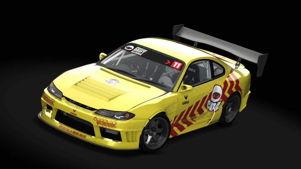 CDA NISSAN S15, skin CDA