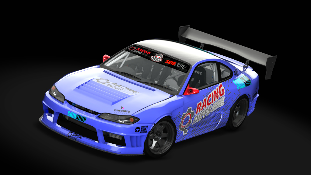 CDA NISSAN S15, skin CDA_plavi