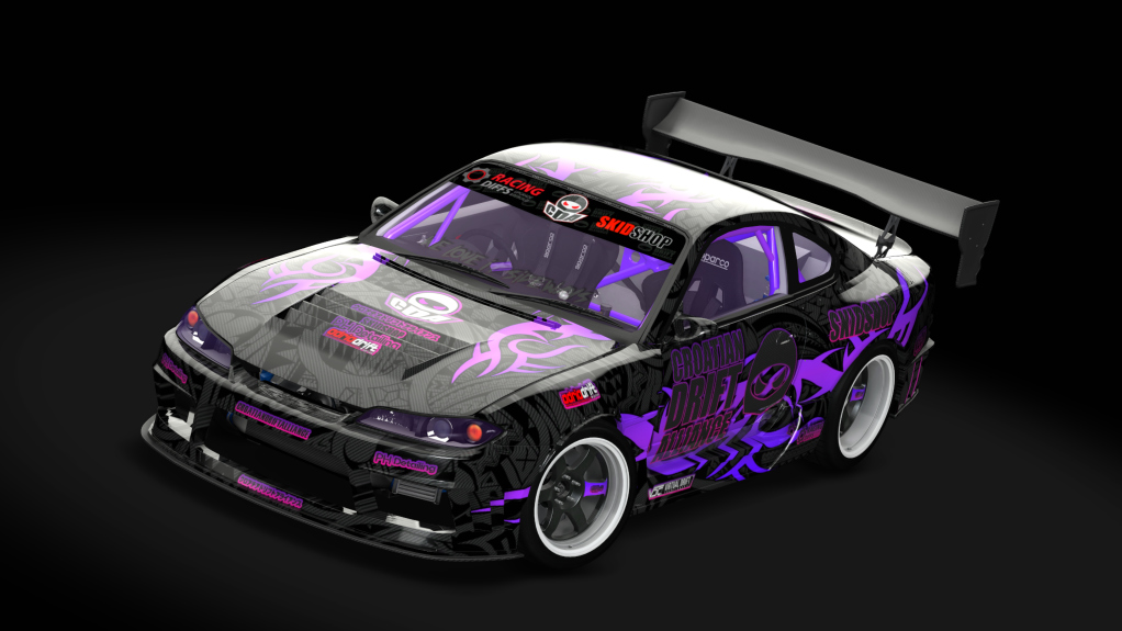 CDA NISSAN S15, skin CDAstefek