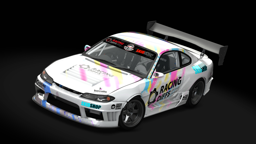 CDA NISSAN S15, skin CDAwhite