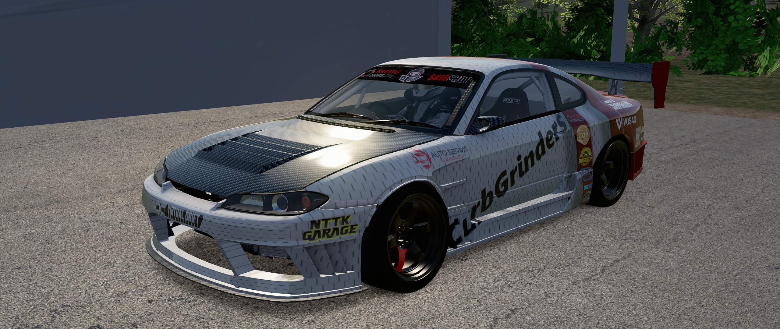 CDA NISSAN S15, skin CurbGrinders_S15_Bosak