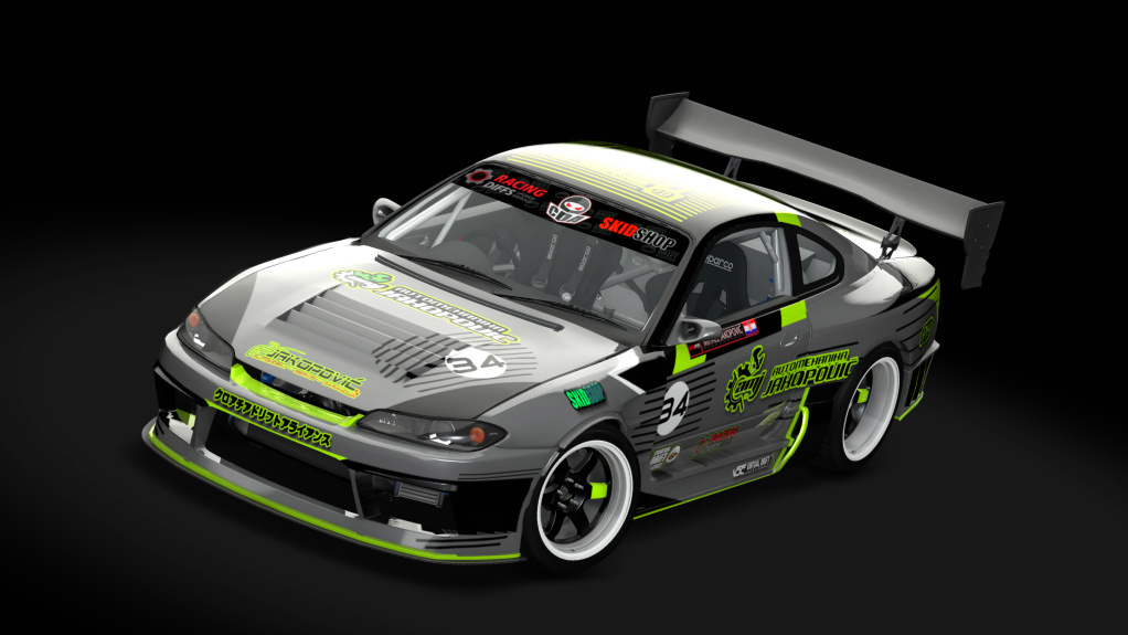 CDA NISSAN S15, skin Miha