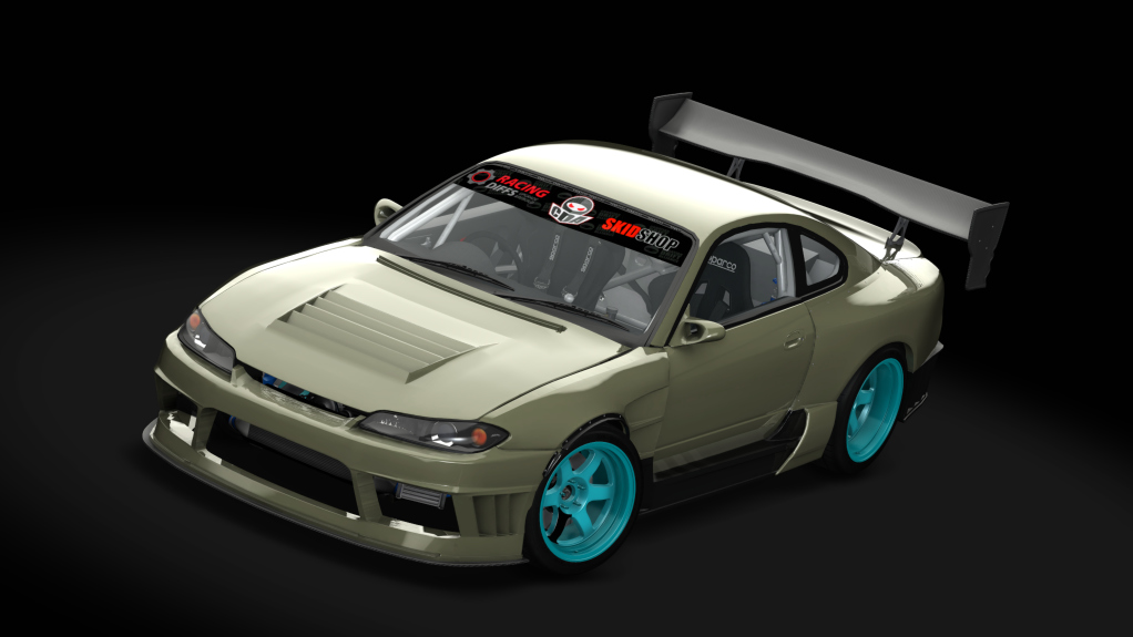 CDA NISSAN S15, skin Skidshop