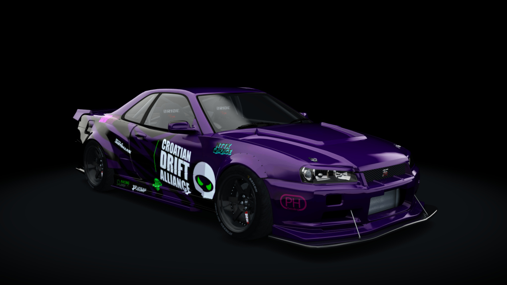 CDA PRO-AM GTR R34, skin CDA V2