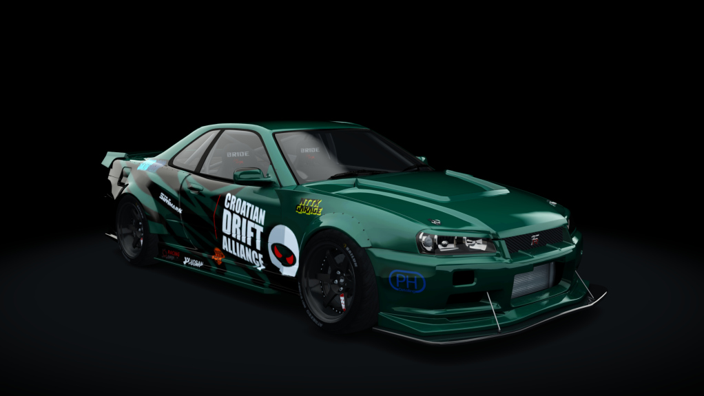 CDA PRO-AM GTR R34, skin CDA