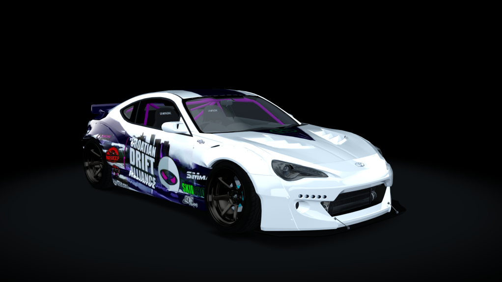 CDA PRO-AM GT86, skin CDA V2