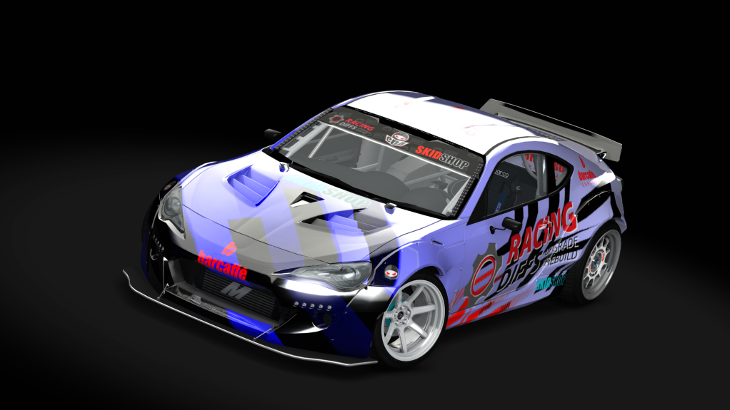 CDA TOYOTA GT86, skin CDA-Racingdiffs1