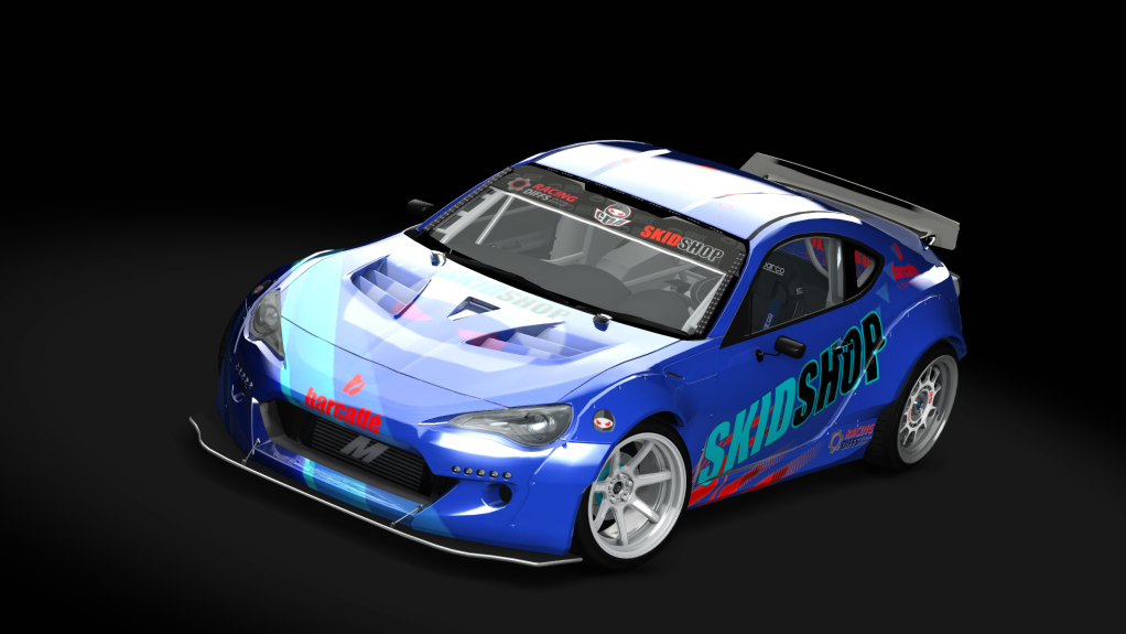 CDA TOYOTA GT86, skin CDA-SKIDSHOP1